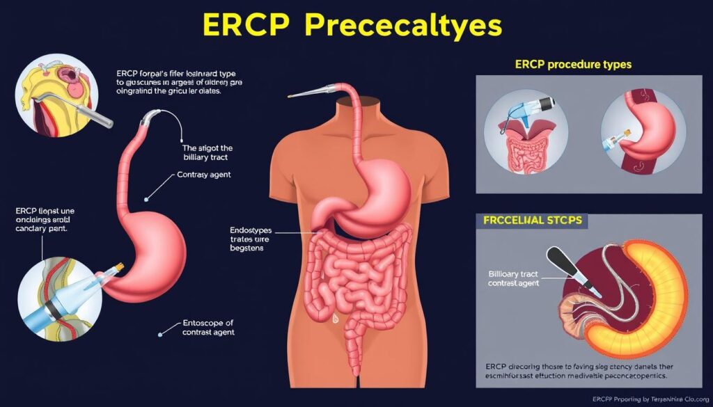 ERCP procedure types